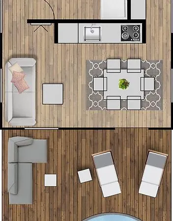 אוהל מפואר Krk Glamping Brusici