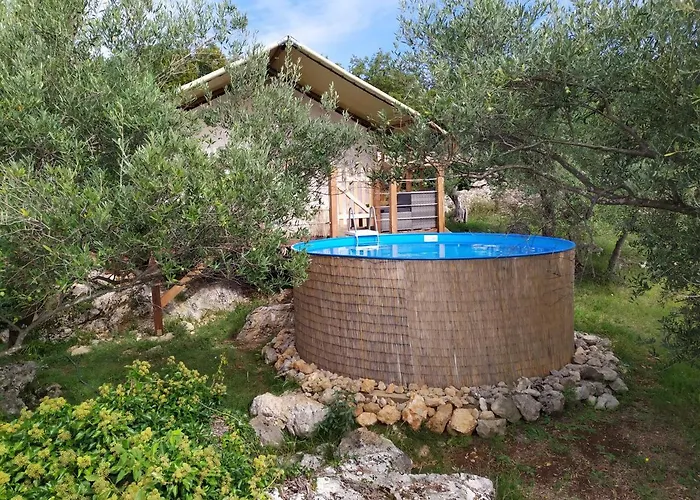Lüks kamp alanı Krk Glamping