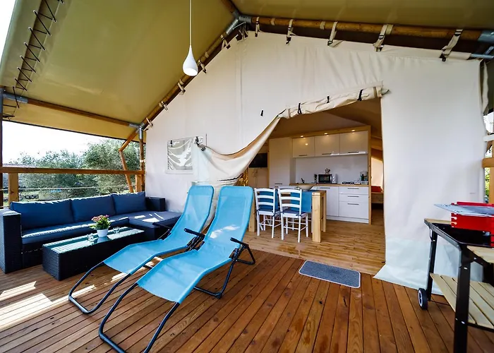 Luxusní stan Krk Glamping Brusici